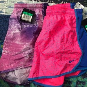 SOLD 2 NWT Nike Dri-fit girls shorts XL
